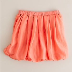 Black Crewcuts Jr. Silk Bubble Skirt